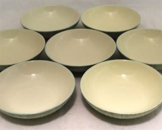 
107 - Set of 7 Pfaltzgraff Bowls 7 1/4" round