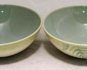 108 - Set of 2 Pfaltzgraff Bowls 9 3/4" round