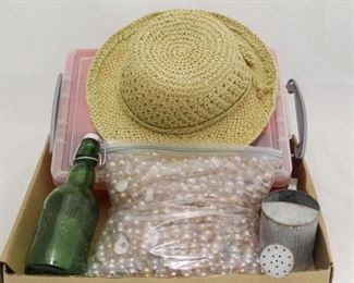 188 - Tray Lot of Assorted Items