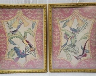 195 - Pair of Framed Prints 18 1/2" x 24 1/2"