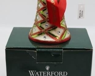 231 - Waterford Heirloom Tradition Killeen Bell Ornament with Box