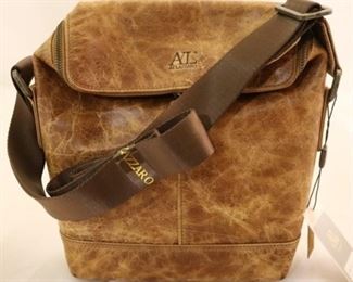 290 - Lazzaro Leather Ladies Handbag - NEW 11" h x 10.5 w