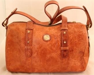 292 - Lazzaro Leather Ladies Handbag - NEW 9.5" t x 15" w