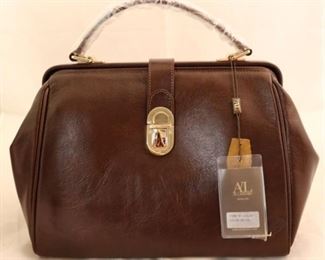 294 - Lazzaro Leather Ladies Handbag - NEW 10" t x 14" w