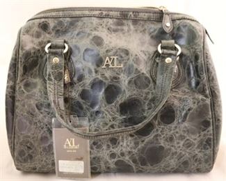 296 - Lazzaro Leather Ladies Handbag - NEW 11" t x 13" w