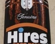 
311 - Vintage Hires Root Beer 3-D Bottle Thermometer 28.5" x 8"