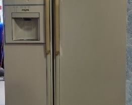 328 - Maytag double door refrigerator with icemaker 68 x 36 x 29