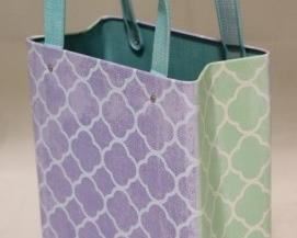 359 - Metal Gift Bag 10.5" h x 3" d x 6" w
