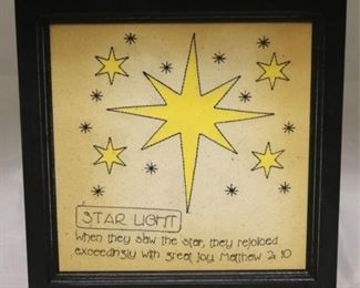 386 - "Starlight" Wall Decor 12" x 12"