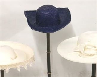 517 - Lot of 3 Vintage Hats