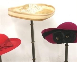 519 - Lot of 3 Vintage Hats