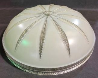 
576 - Frosted Glass Lampshade 14 1/4 x 4 1/2