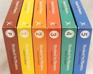 883 - Hooked on Phonics 6 volume set
