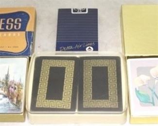 923 - Vintage playing card sets