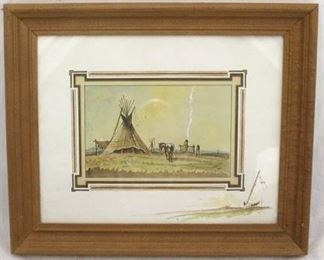 926 - William T Zivic framed print 17 x 14