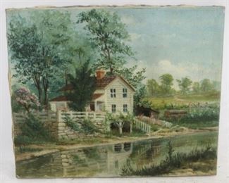 1227 - Oil on Canvas 14" x 17"