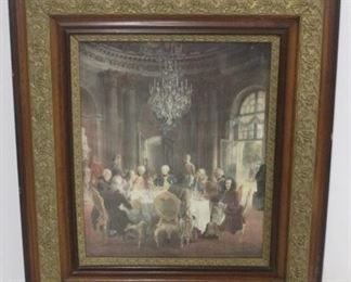 1229 - Framed Print 38" x 33"