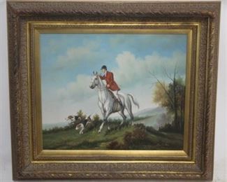 1231 - Oil on Canvas signed 33" x 29"