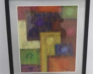 1233 - Anthony Hicks Painting signed 13 5/8" x 17"