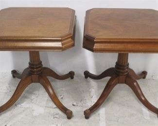 1278 - Pair of Matching Tables 27" x 24" x 24"