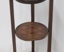 1282 - Wood Folding Muffin Stand 35" x 10" x 9"