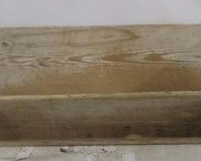 1285 - Wood Dough Bowl 54" x 20" x 12"