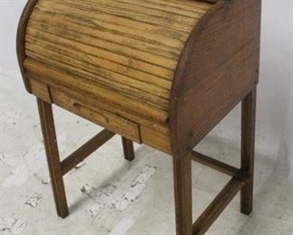 1293 - Child's Roll Front Desk 31.5" x 22" x 15"