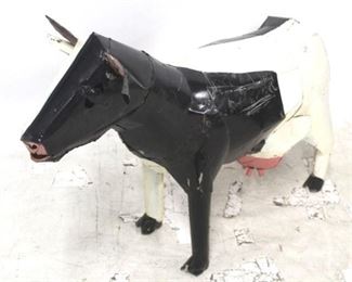 1326 - Metal cow 26 x 44 x 10