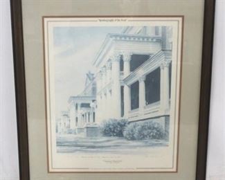 1341 - "Speaking Highly of the South" print Signed & numbered 26 1/2 x 30