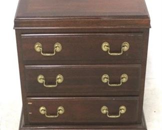 1362 - Link-Taylor mahogany bedside stand 22 1/2 x 17 x 12 1/2