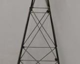 1673 - Galvanized windmill planter 57 x 14 no nuts on bolts
