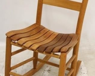 2575 - Slat bottom rocker 29 x 17 x 14
