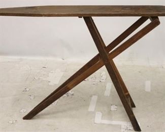 2580 - Vintage wooden ironing board - folding 32 x 47 x 11 1/2
