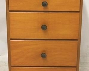 2587 - 4 Drawer sewing stand 30 x 17 1/2 x 18 1/2
