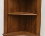 2636 - Oak open corner shelf 78 x 29
