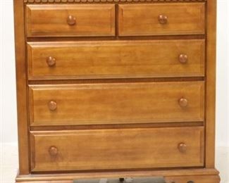 2675 - 2 Over 3 chest of drawers Old Stockbridge Carlisle Collection 50 x 49 1/2 x 19

