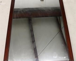 2677 - Drexel mahogany mirror 45 1/2 x 31 1/2
