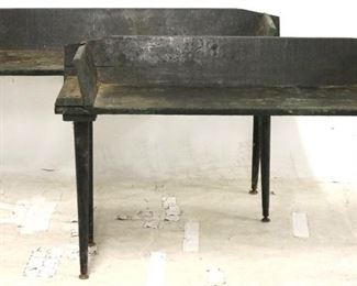 2700 - Pair of benches 25 x 42 1/2 x 13
