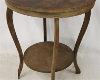 2713 - Round table - as is - loss on foot 29 x 24 diameter
