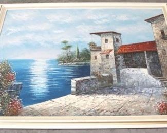 3940 - Signed oil on canvas 42 x 54
