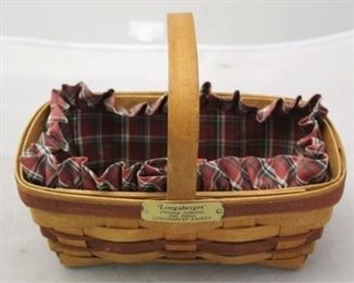 4020 - 1990 Longaberger Gingerbread basket 10 x 6 x 7
