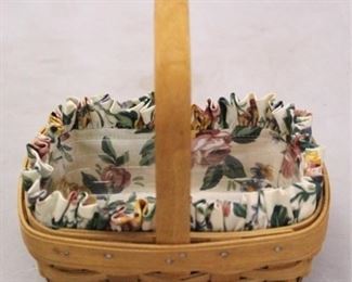 4018 - 1990 Longaberger American Cancer Society basket 5 x 7 x 6
