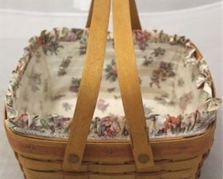 4034 - 1992 Longaber basket 10 1/2 x 10 1/2 x 8
