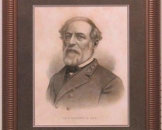 9012 - Robert E. Lee by Kurz and Allison 24.5 x 28
