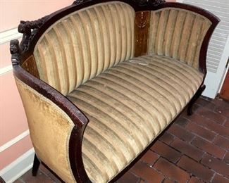 antique love seat