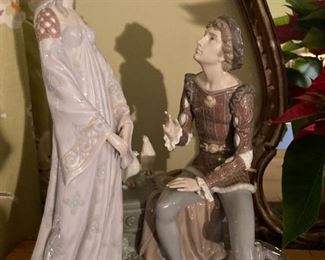 Lladro figurine "Vows"   Lancelot & Gwnevere