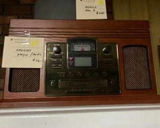 RADIO AND CASSETTE PLAYER