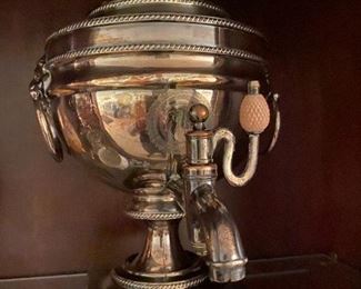 1 of 2 decorative coffee urns