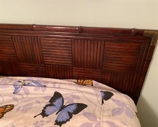 King bed headboard (bedroom)