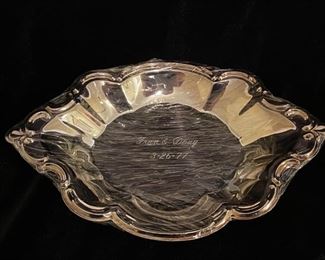 Engraved silverplate